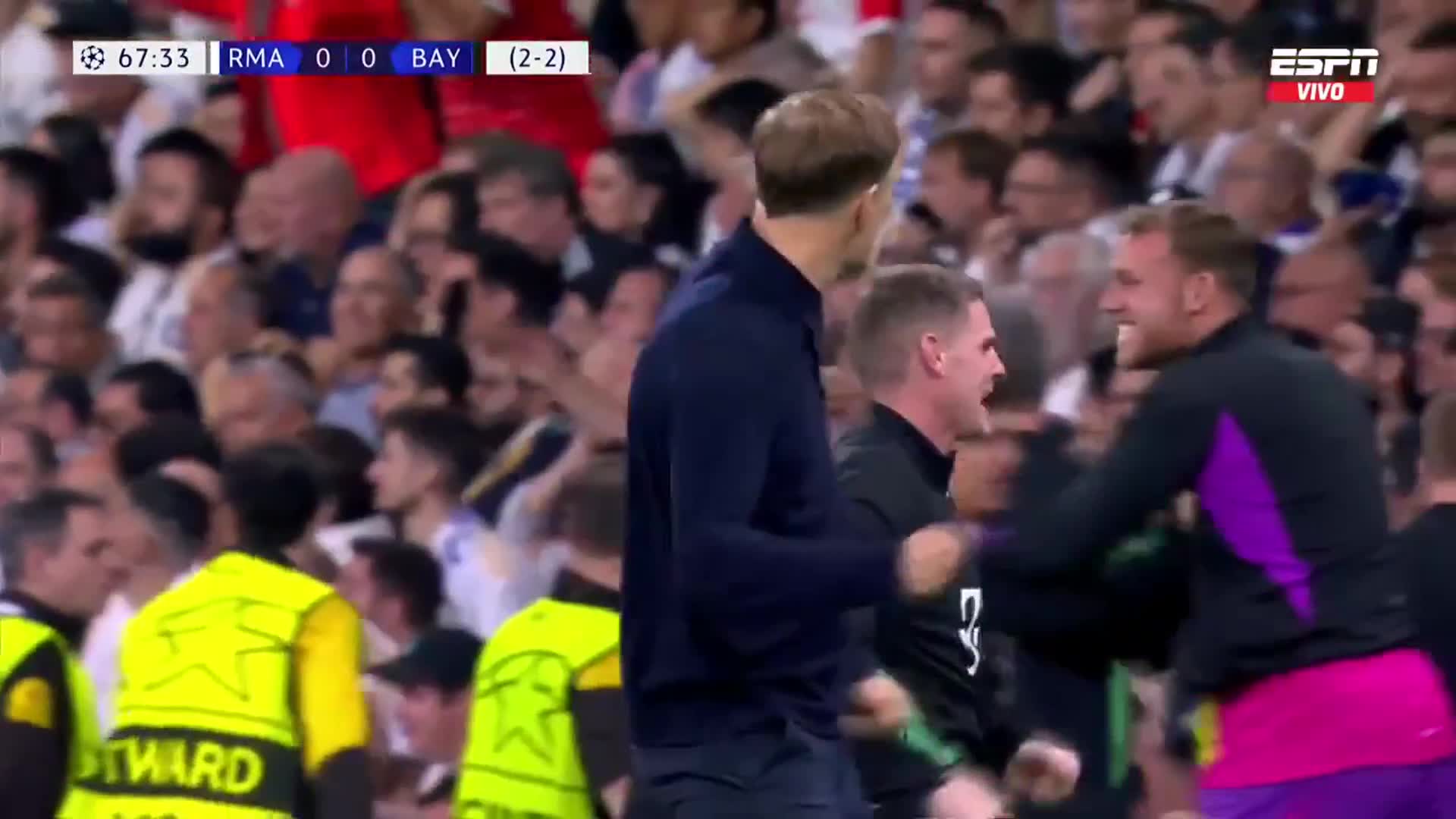 Real Madrid venció 2-1 al Bayern Munich: jugará ante el Borussia