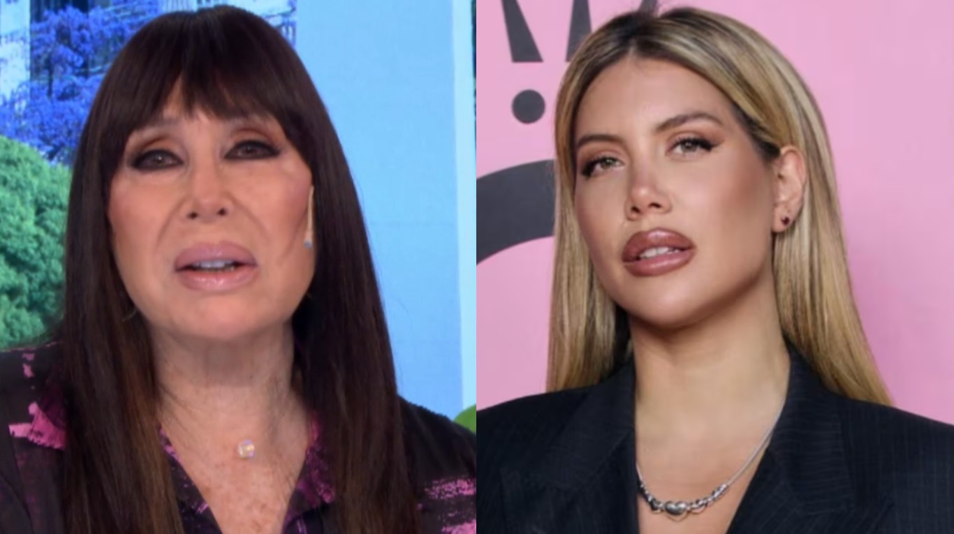 La inesperada reacción de Moria Casán al escuchar lo que opinó Wanda Nara  sobre ella