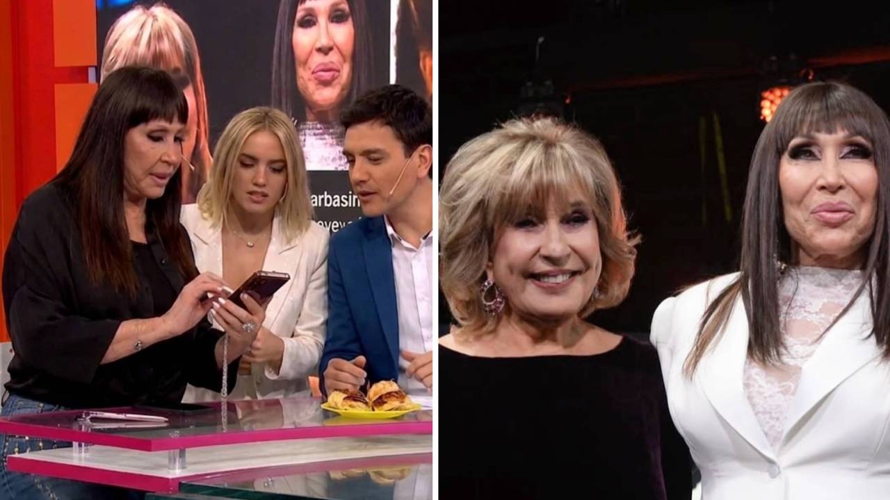 Sellaron la paz: Moria Casán tuvo un inesperado gesto con Georgina Barbarossa y empezó a seguirla en Instagram en pleno vivo