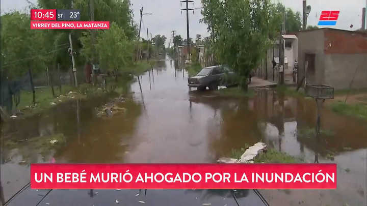 Inundaciones en Virrey del Pino, La Matanza - 13/11/2018 - Clarín.com