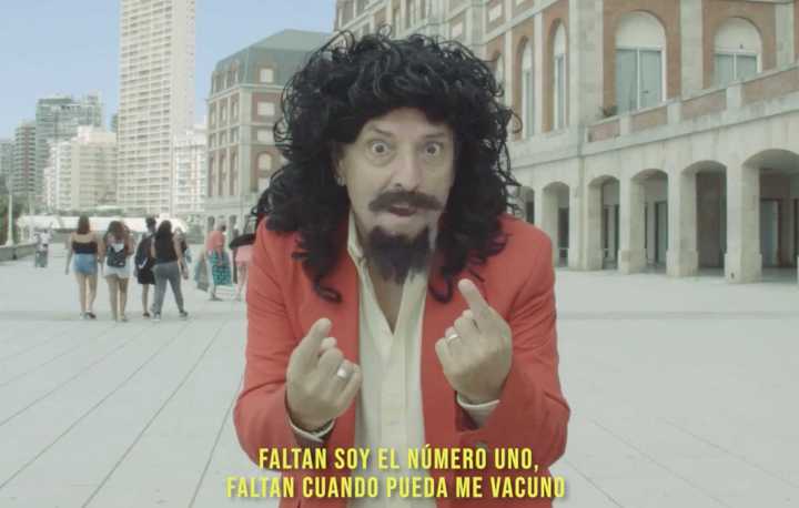 Video Sergio Gonal Sorprendio Con Su Nueva Cancion Cuando Pueda Me Vacuno 02 04 2021 Clarin 