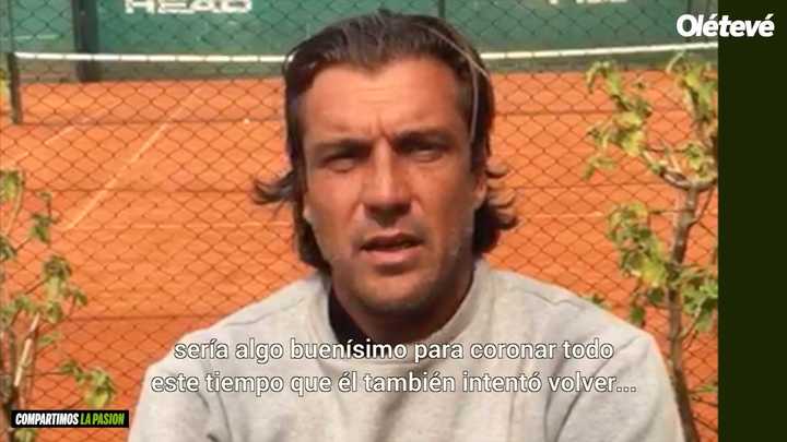 Del Potro chocó con una frontón llamado Novak Djokovic