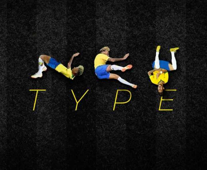 Usuario crea el abecedario con caídas de Neymar Usuario crea el abecedario con caídas de Neymar