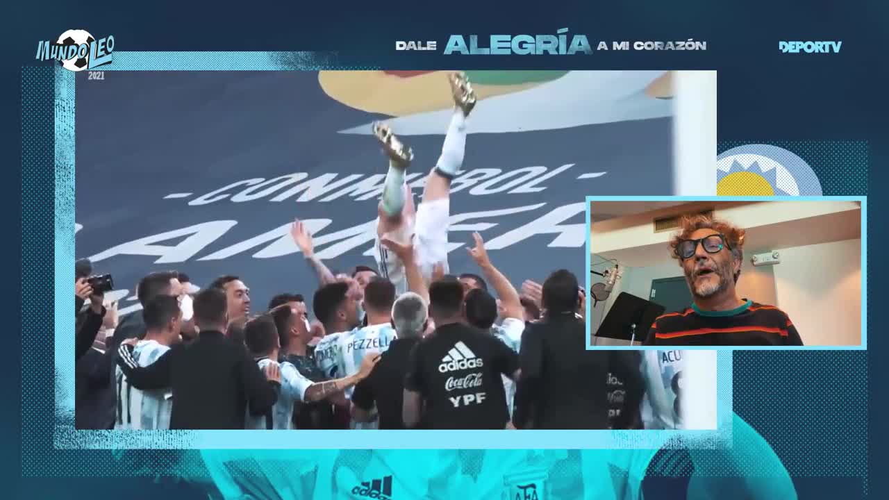 El emotivo homenaje de Fito Páez a Messi - 17/07/2021 - Olé