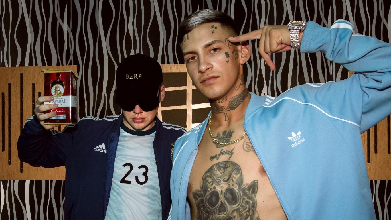 El fuerte cruce de L- Gante y Zaramay en un vivo de Instagram | TN